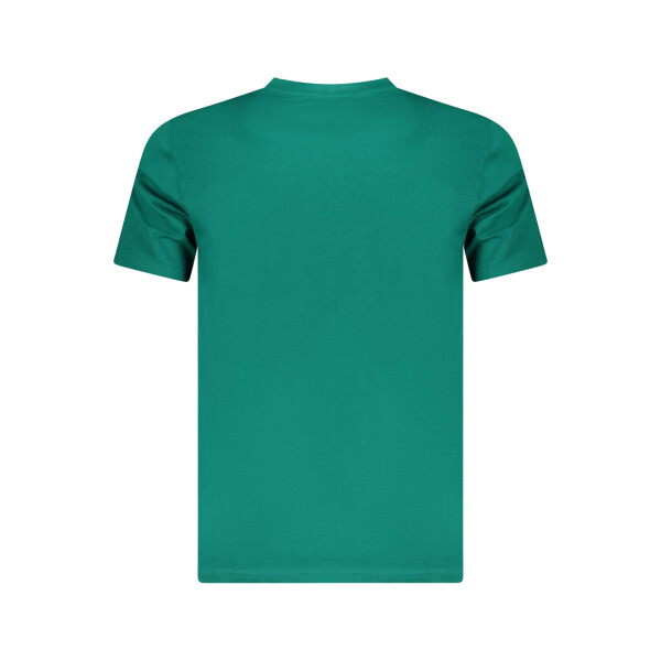 CAVALLI CLASS Ανδρικό Πράσινο T-shirt με κοντά μανίκια και λογότυπο