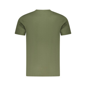 CAVALLI CLASS Ανδρικό Πράσινο T-shirt με κοντά μανίκια και λογότυπο