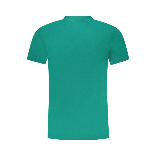 Cavalli Class ανδρικό πράσινο t-shirt με στρογγυλή λαιμόκοψη και λογότυπο