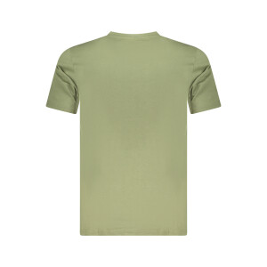 CAVALLI CLASS Ανδρικό Πράσινο T-Shirt με κοντά μανίκια και λογότυπο