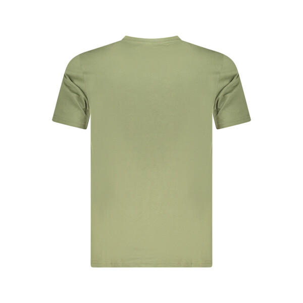 CAVALLI CLASS Ανδρικό Πράσινο T-Shirt με κοντά μανίκια και λογότυπο