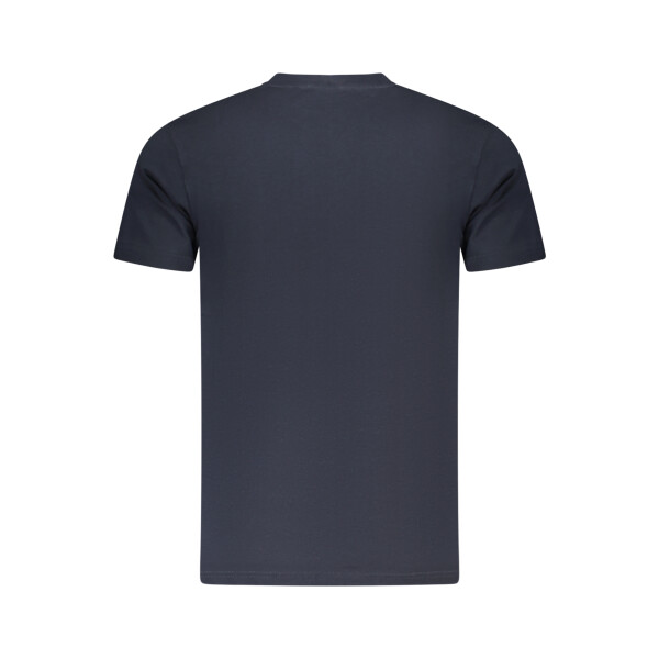 CAVALLI CLASS Ανδρικό Μπλε T-Shirt με print λογότυπο