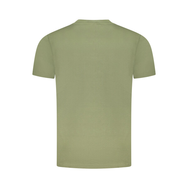 Cavalli Class ανδρικό πράσινο t-shirt με στρογγυλή λαιμόκοψη και print λογότυπο