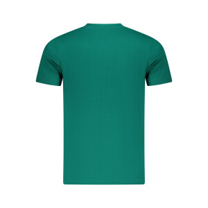 CAVALLI CLASS Ανδρικό Πράσινο T-shirt με κοντά μανίκια και λογότυπο