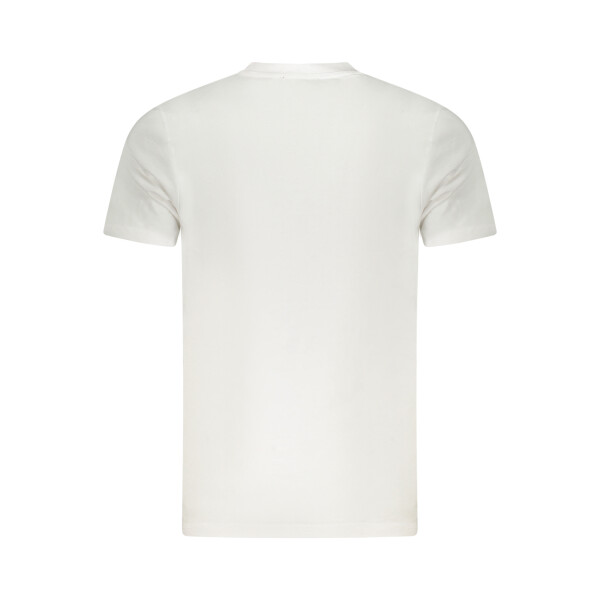 CAVALLI CLASS Ανδρικό Λευκό T-Shirt με print λογότυπο