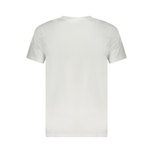 CAVALLI CLASS Ανδρικό Λευκό T-Shirt με κοντά μανίκια και λογότυπο