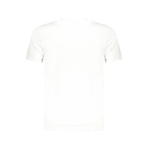 CAVALLI CLASS Ανδρικό Λευκό T-shirt με print λογότυπο