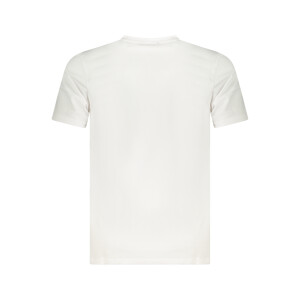 CAVALLI CLASS Ανδρικό Λευκό T-Shirt με print λογότυπο