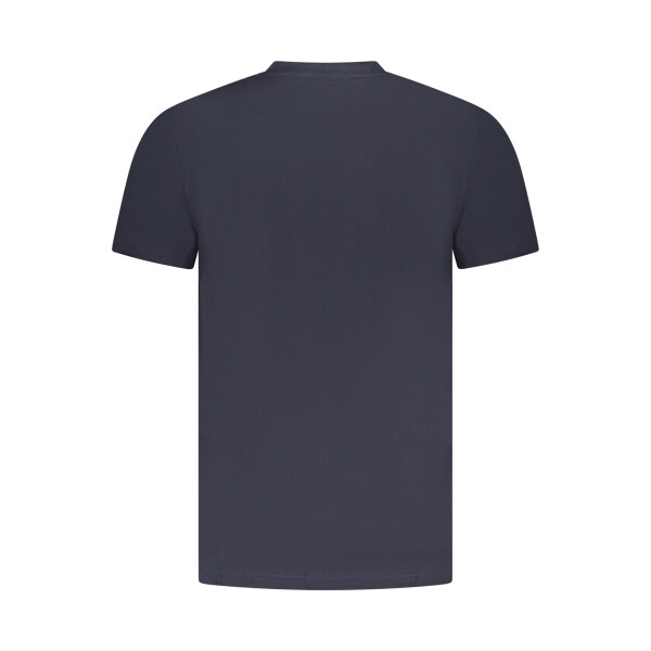 CAVALLI CLASS Ανδρικό Μπλε T-shirt με κοντά μανίκια και λογότυπο