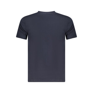 CAVALLI CLASS Ανδρικό Μπλε T-Shirt με κοντά μανίκια και λογότυπο