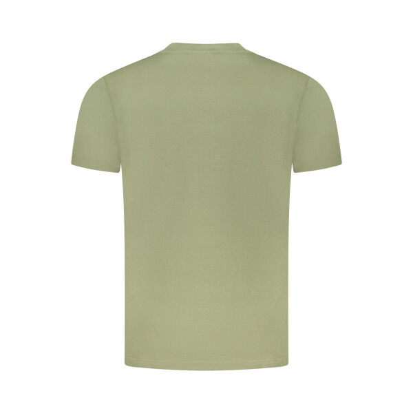 CAVALLI CLASS Ανδρικό Πράσινο T-Shirt με κοντά μανίκια και λογότυπο