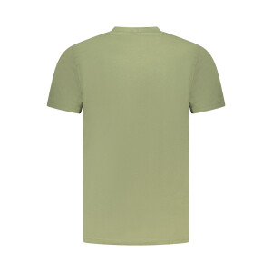 CAVALLI CLASS Ανδρικό Πράσινο T-Shirt με κοντά μανίκια και λογότυπο
