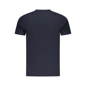 CAVALLI CLASS Ανδρικό Μπλε T-Shirt με κοντά μανίκια και λογότυπο