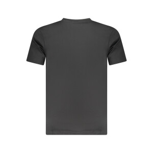 CAVALLI CLASS Ανδρικό Μαύρο T-Shirt με κοντά μανίκια και λογότυπο