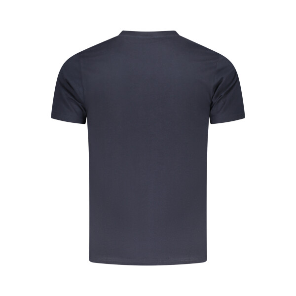 CAVALLI CLASS Ανδρικό Μπλε T-shirt με print λογότυπο