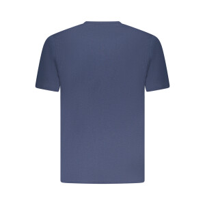 U.S. GRAND ανδρικό t-shirt σε μπλε χρώμα με στρογγυλή λαιμόκοψη και print με λογότυπο