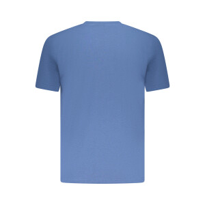 U.S. GRAND Ανδρικό Μπλε T-shirt με στρογγυλή λαιμόκοψη και print λογότυπο