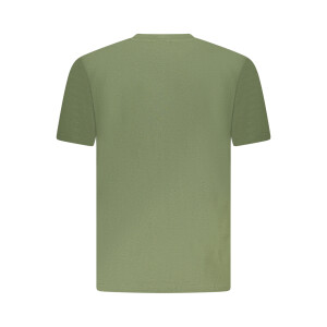 U.S. GRAND Ανδρικό Πράσινο T-Shirt με στρογγυλή λαιμόκοψη και print λογότυπο