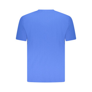 U.S. GRAND ανδρικό μπλε t-shirt με στρογγυλή λαιμόκοψη και print λογότυπο