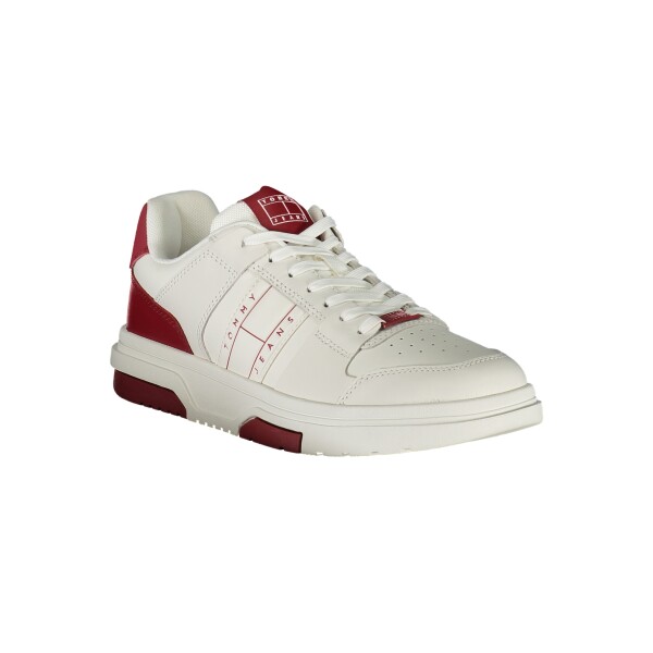 Tommy Hilfiger ανδρικά sneakers σε κόκκινο χρώμα με κορδόνια