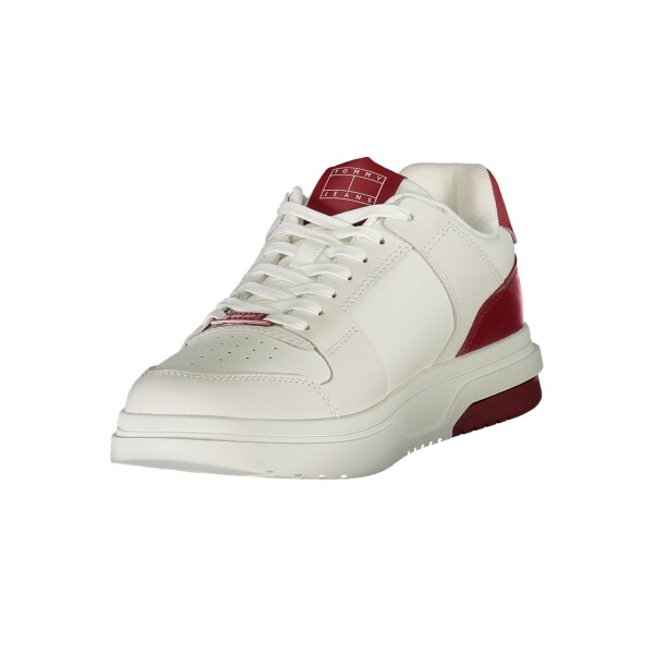 Tommy Hilfiger ανδρικά sneakers σε κόκκινο χρώμα με κορδόνια