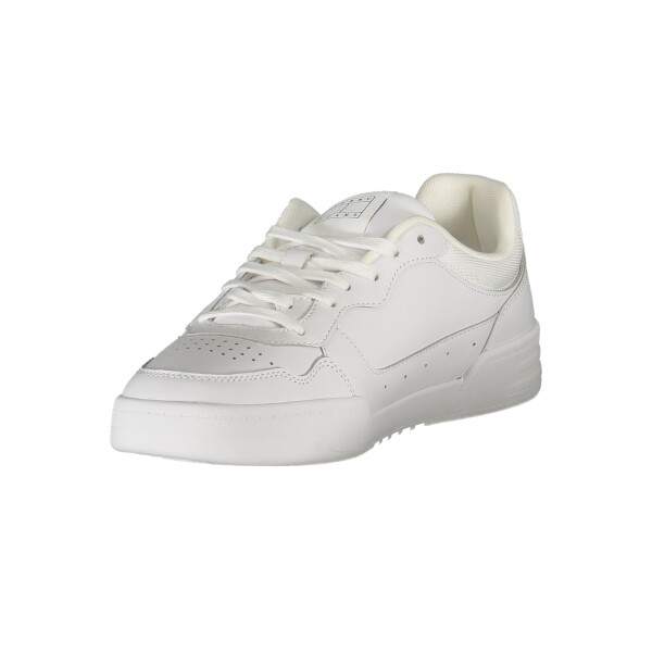 Tommy Hilfiger Ανδρικά Λευκά Sneakers με κορδόνια