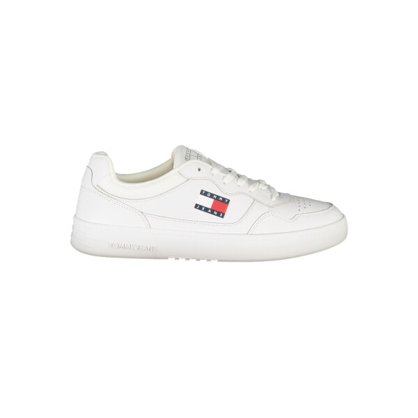 Tommy Hilfiger Ανδρικά Λευκά Sneakers με κορδόνια