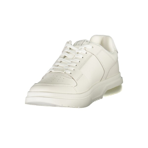 Tommy Hilfiger ανδρικά sneakers σε λευκό χρώμα με κορδόνια