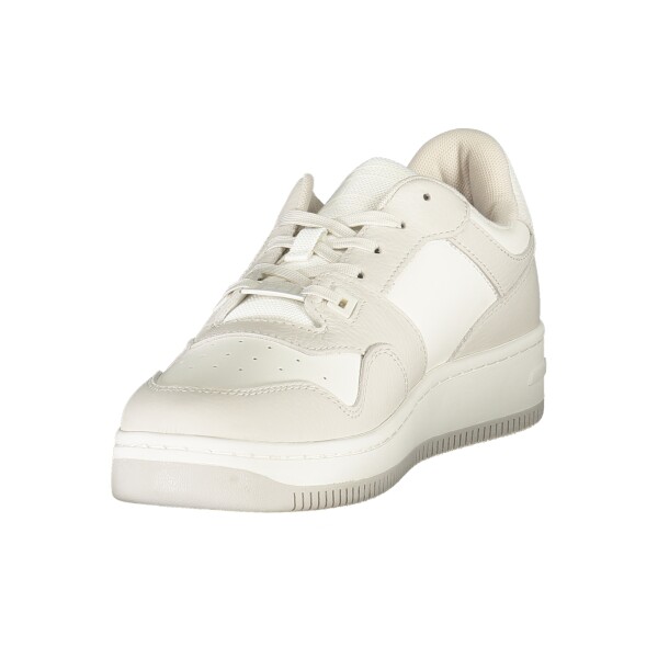 Tommy Hilfiger Ανδρικά Λευκά Sneakers με κορδόνια