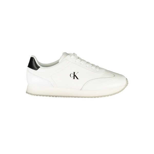 Calvin Klein ανδρικά sneakers λευκά με κορδόνια
