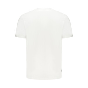 Timberland ανδρικό λευκό T-shirt με κοντά μανίκια και λογότυπο