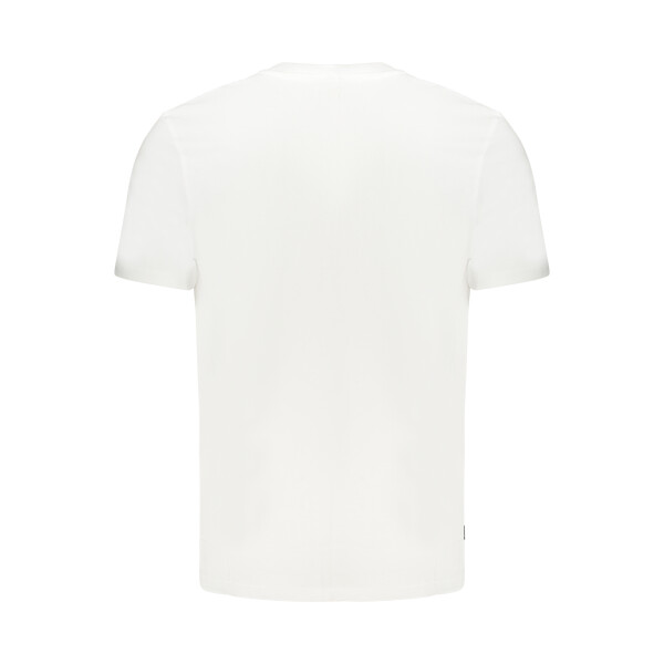 Timberland ανδρικό λευκό T-shirt με κοντά μανίκια και λογότυπο