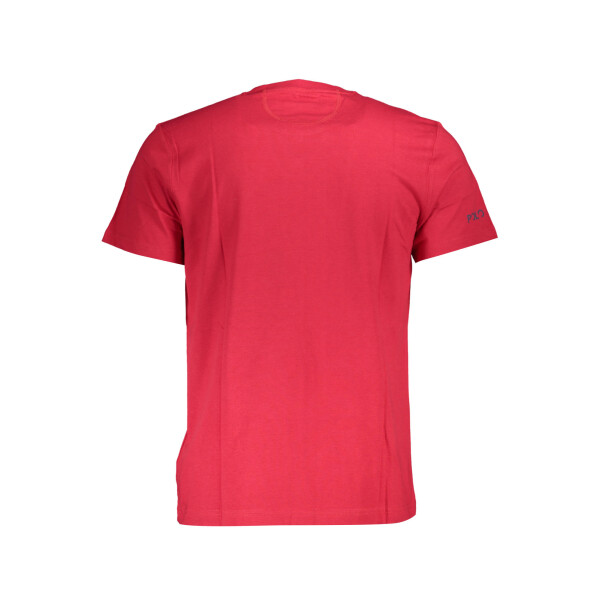 LA MARTINA ανδρικό t-shirt σε κόκκινο χρώμα με print λογότυπο
