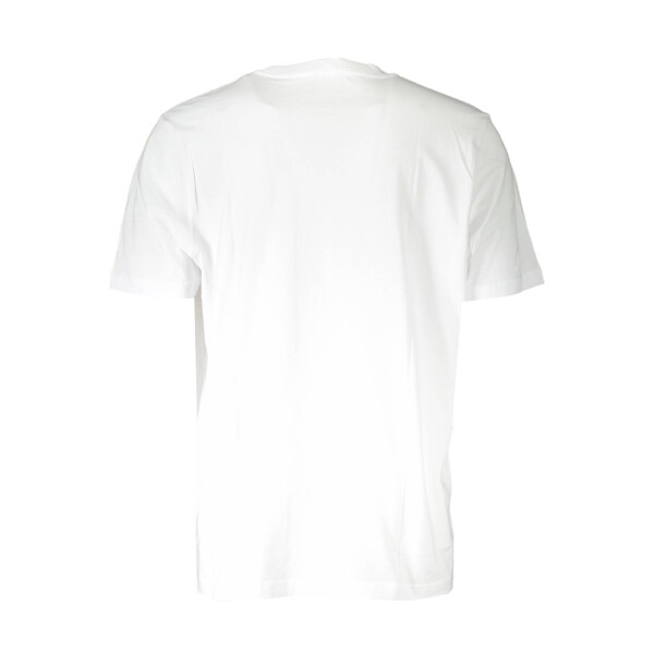 Diesel Ανδρικό Λευκό T-shirt με στρογγυλή λαιμόκοψη και λογότυπο