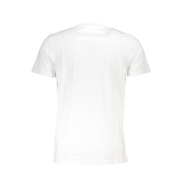 CAVALLI CLASS Ανδρικό Λευκό T-Shirt με print λογότυπο