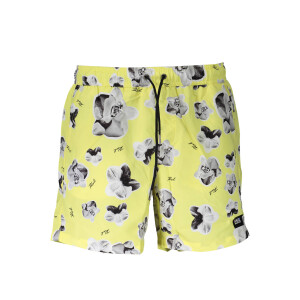 Karl Lagerfeld Beachwear Ανδρικά Κίτρινα Μαγιό με λογότυπο