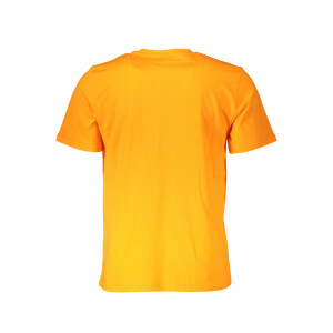 North Sails ανδρικό πορτοκαλί t-shirt με στρογγυλή λαιμόκοψη και λογότυπο