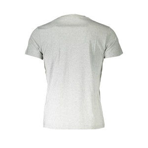 Diesel Ανδρικό Γκρι T-shirt με στρογγυλή λαιμόκοψη