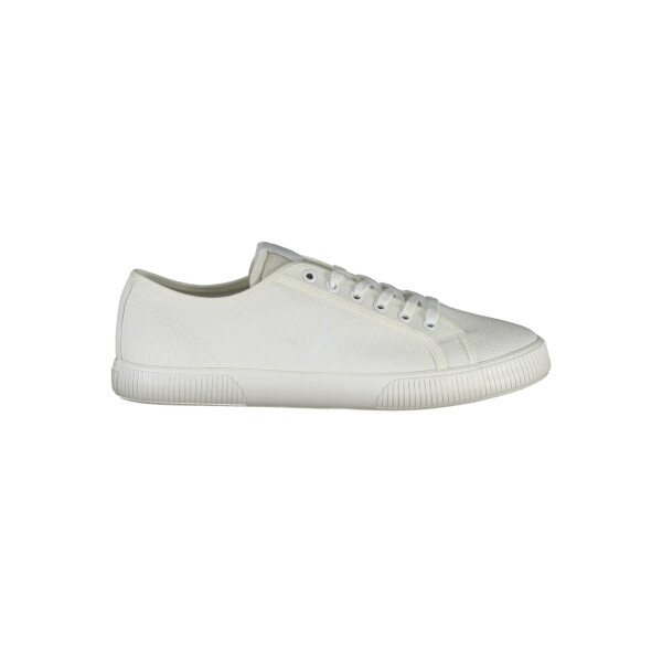 Calvin Klein ανδρικά sneakers σε λευκό χρώμα με κορδόνια και λογότυπο