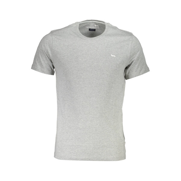 Harmont & Blaine Ανδρικό Γκρι T-shirt με κεντημένο λογότυπο