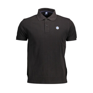 North Sails Ανδρική Μαύρη Polo Μπλούζα
