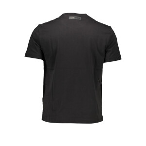 PLEIN SPORT Ανδρικό Μαύρο T-shirt με print λογότυπο