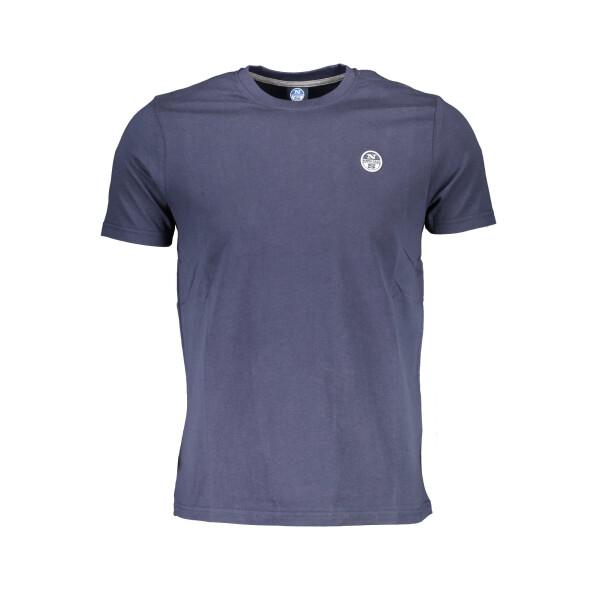 North Sails ανδρικό μπλε t-shirt με στρογγυλή λαιμόκοψη