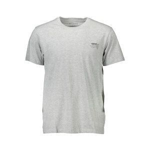 Guess Jeans ανδρικό t-shirt σε γκρι χρώμα με print λογότυπο