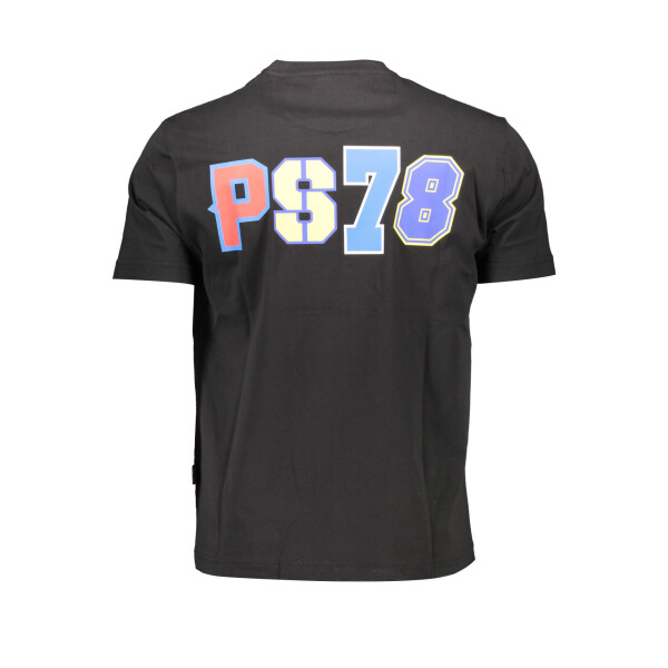 PLEIN SPORT Ανδρικό Μαύρο T-shirt με print και λογότυπο