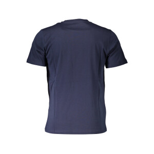 North Sails ανδρικό μπλε t-shirt με κοντά μανίκια και λογότυπο
