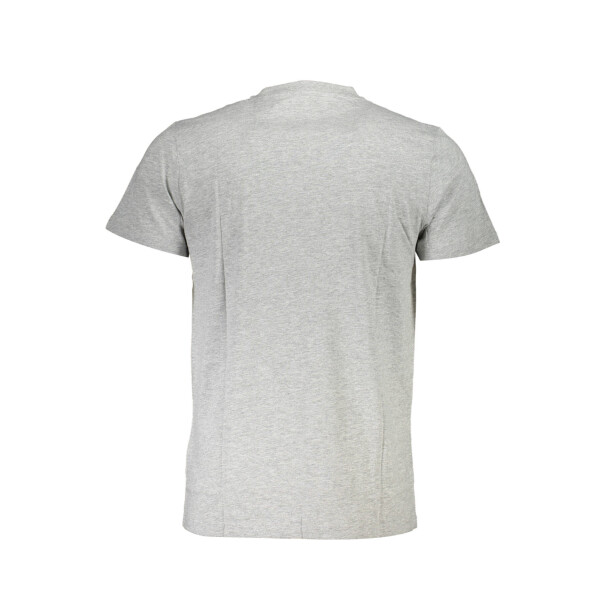 CAVALLI CLASS Ανδρικό Γκρι T-shirt με print λογότυπο