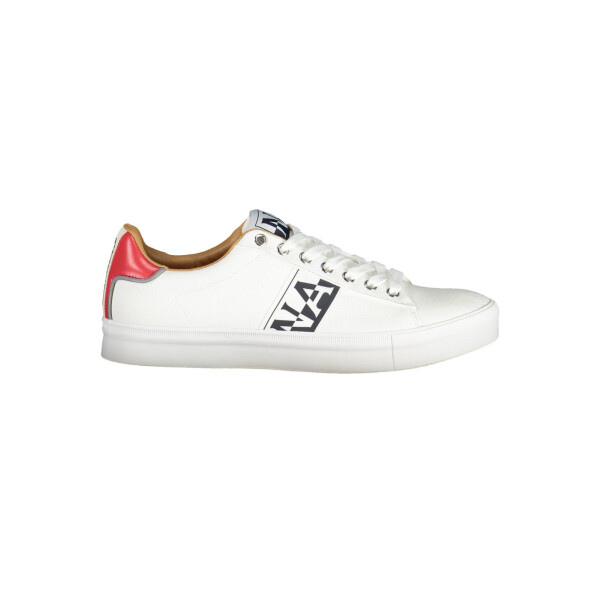 Napapijri SHOES Ανδρικά Λευκά Sneakers με κορδόνια και λογότυπο