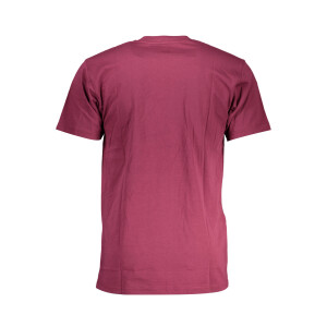 VANS Ανδρικό Μωβ T-shirt με κοντά μανίκια και λογότυπο