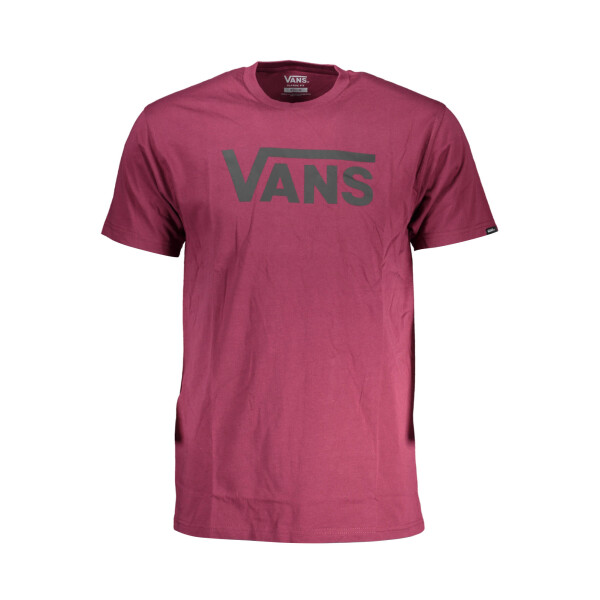 VANS Ανδρικό Μωβ T-shirt με κοντά μανίκια και λογότυπο